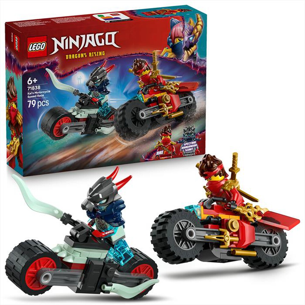 Immagine del prodotto LEGO - NINJAGO Gara di velocità sulla moto di Kai 71838