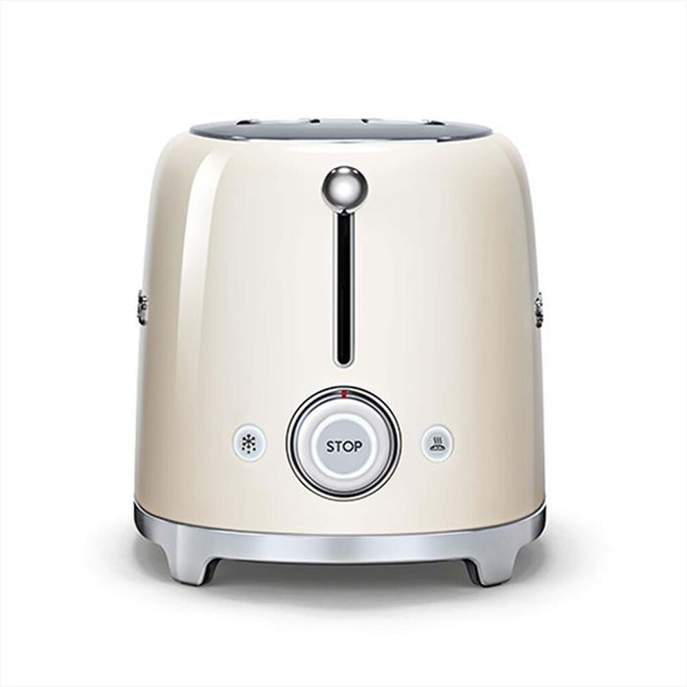 "SMEG - Tostapane 50's Style  2x2 fette – TSF01CREU-panna"