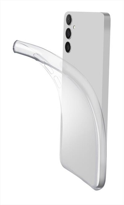 CELLULARLINE - Cover in gomma FINE per GALAXY A36/A56-Trasparente