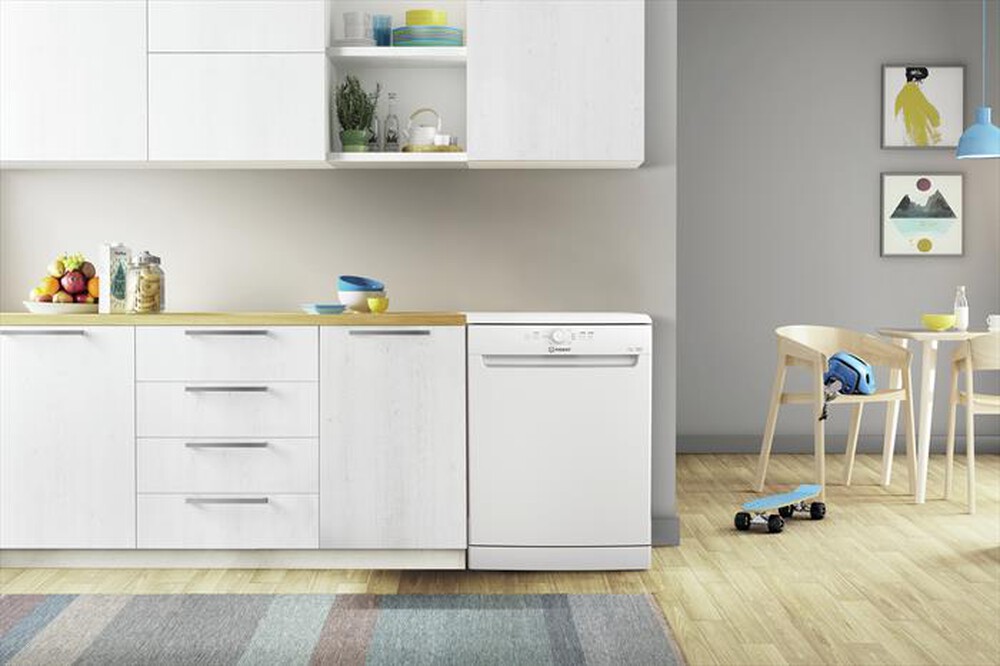 Immagine del prodotto INDESIT - Lavastoviglie D2F HK26 Classe E 14 coperti-Bianco