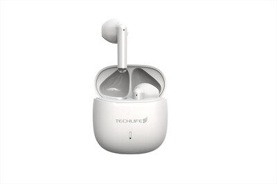 TECHLIFE - Auricolare Bluetooth TLMT0055-WHITE
