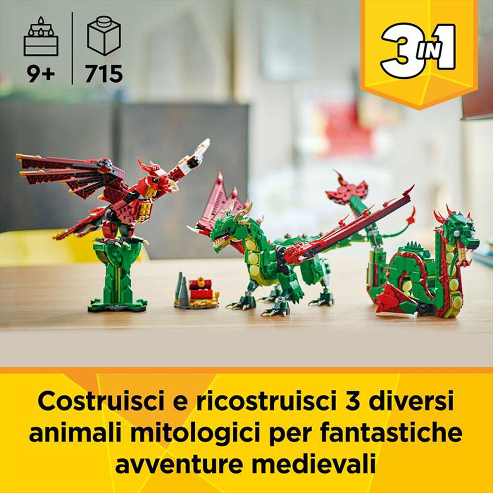 Immagine del prodotto LEGO - CREATOR Drago medievale 31161