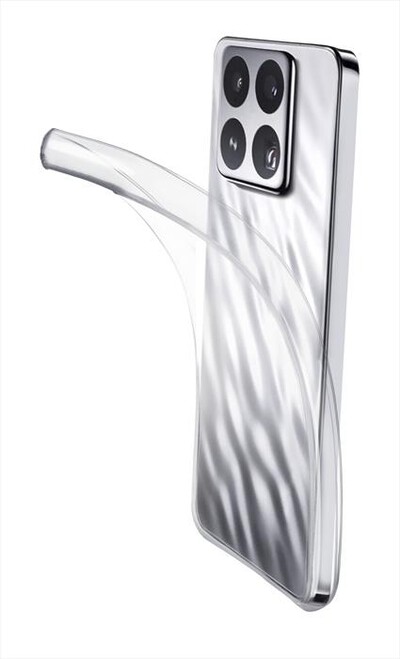 CELLULARLINE - Cover in gomma morbida FINE per Xiaomi 15 Pro-Trasparente