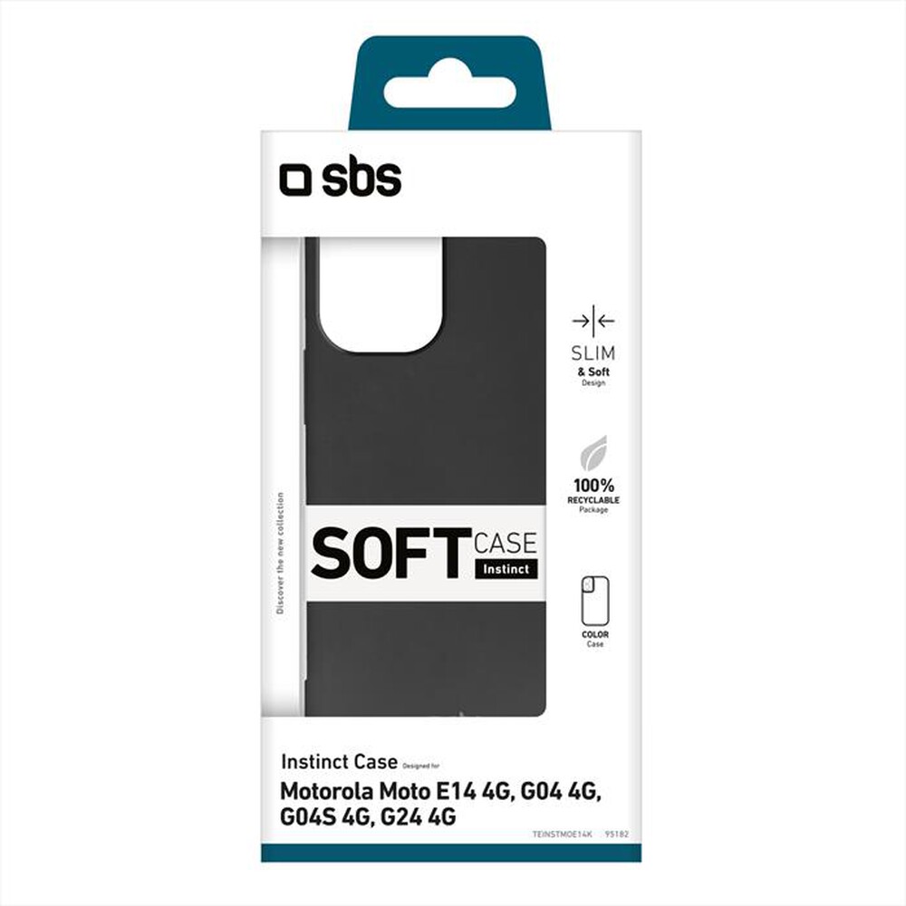 Immagine del prodotto SBS - Cover Moto E14 4G/G04 4G/G04S 4G TEINSTMOE14K-Nero
