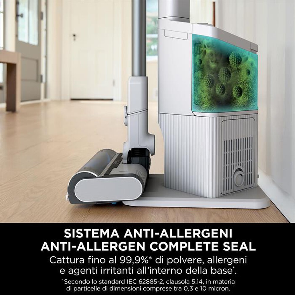 "SHARK - ASPIRAPOLVERE SENZA FILO FLOOR DETECT STICK-Bianco/Blu"