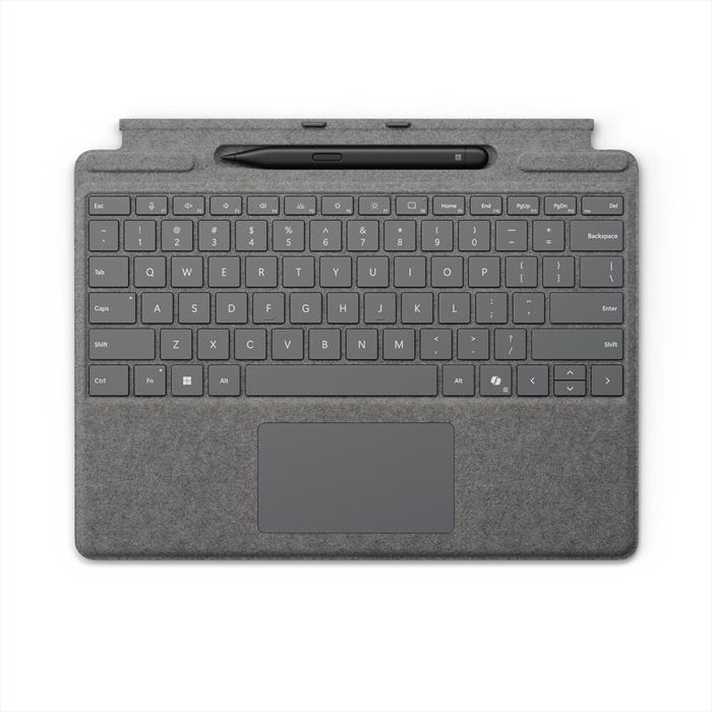 "MICROSOFT - SURFACE PRO TASTIERA CON TASTO COPILOT + SLIM PEN-Platino"