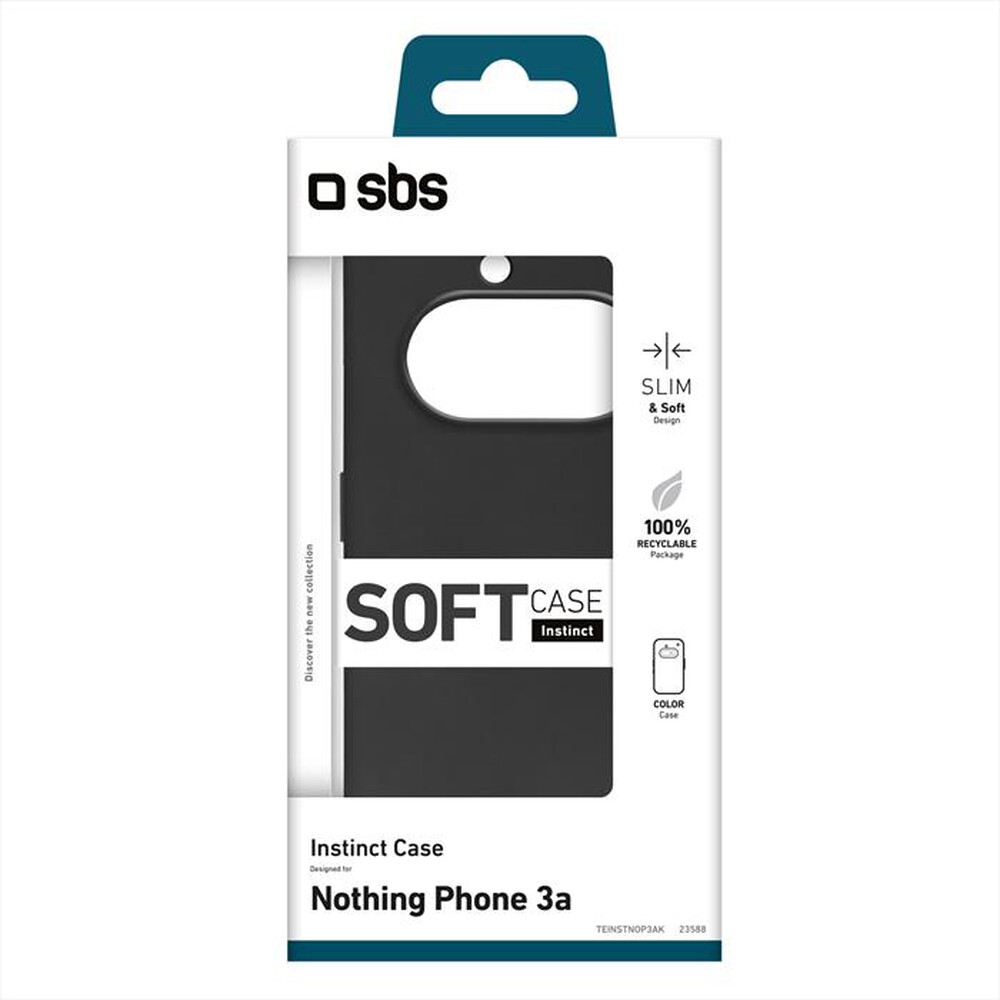 Immagine del prodotto SBS - Cover Instinct Nothing Phone 3A-Nero