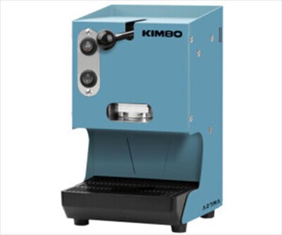 KIMBO - Macchina da caffè METAL-Azzurro