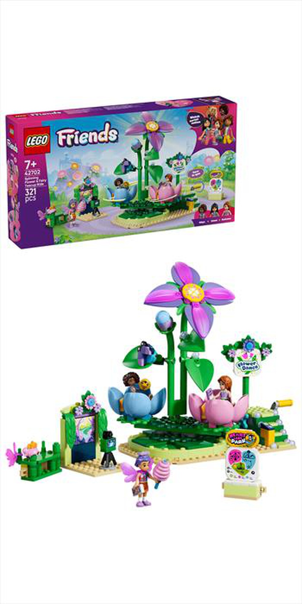 Immagine del prodotto LEGO - FRIENDS Giostra delle tazze da t&egrave; floreali - 42702