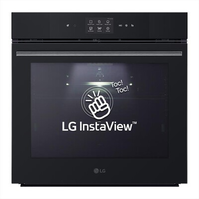 LG - Forno incasso elettrico INSTAVIEW WSED7667M  A++-Black Matte