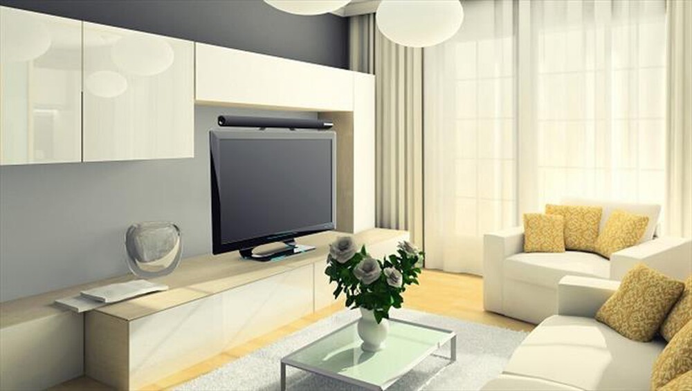 "MELICONI - Sound Bar 1000 - Supporto per Sounbar-Nero"