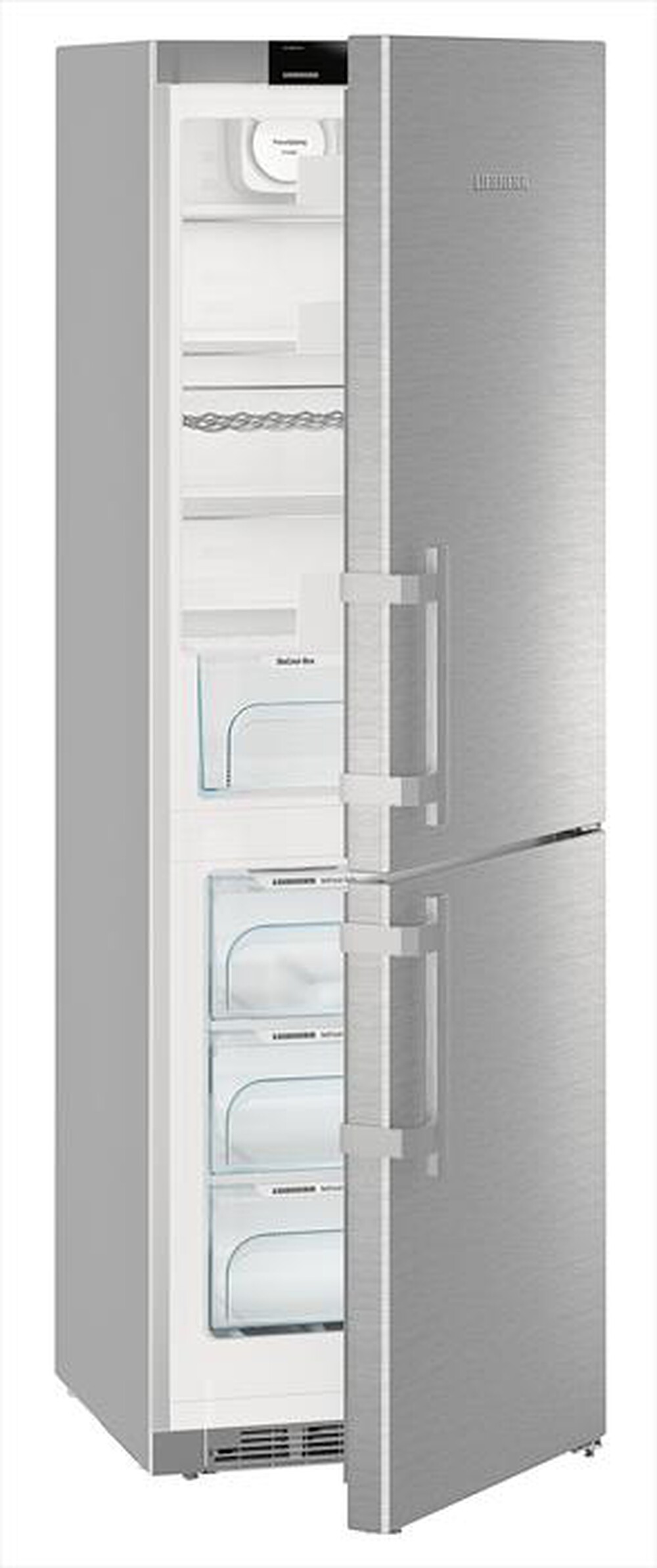 "LIEBHERR - Frigorifero combinato CNEF 4335-21 Classe D-Acciaio"