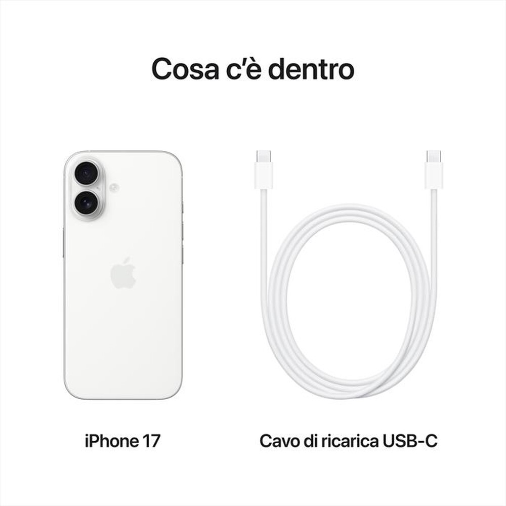 Immagine del prodotto WIND - 3 - APPLE iPhone 17 256GB-Bianco
