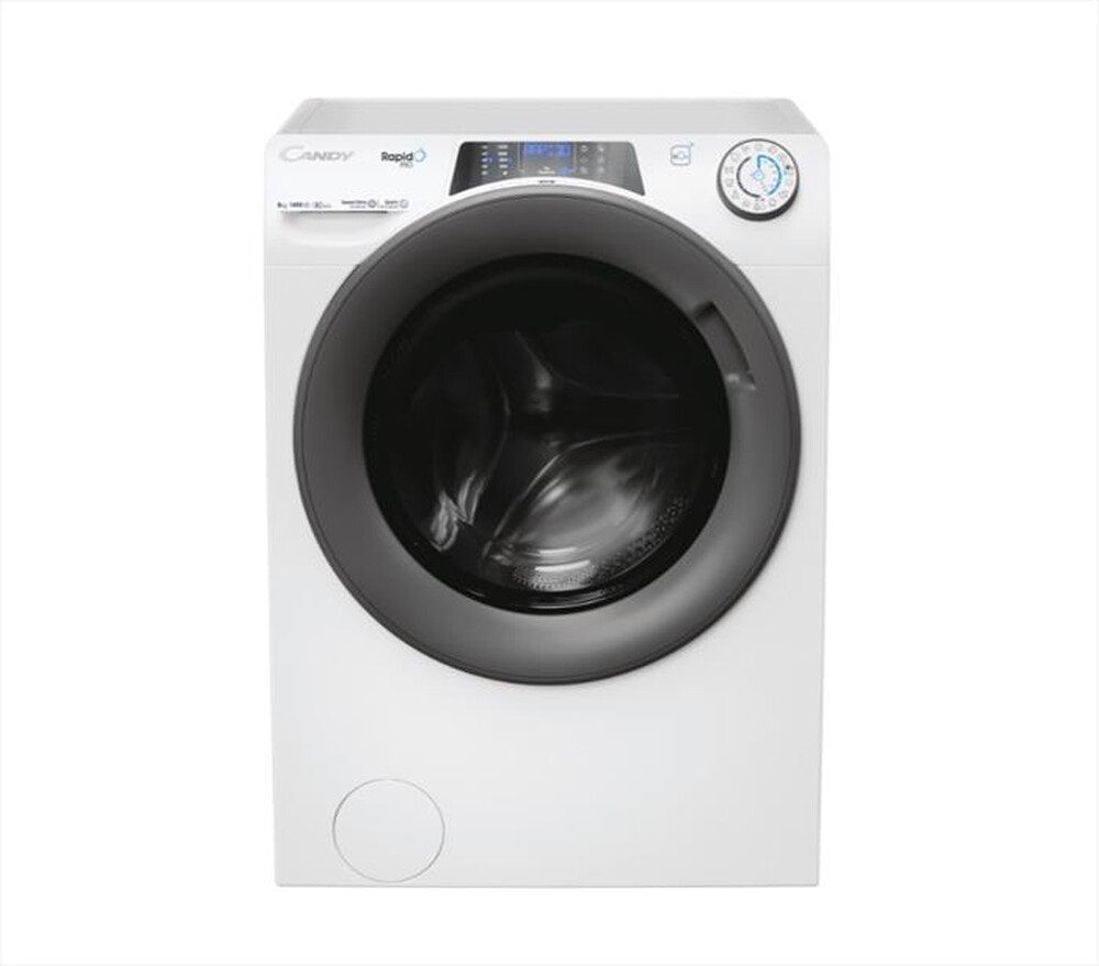 "CANDY - Lavatrice RP486BWMR91S 8 Kg Classe A-White"