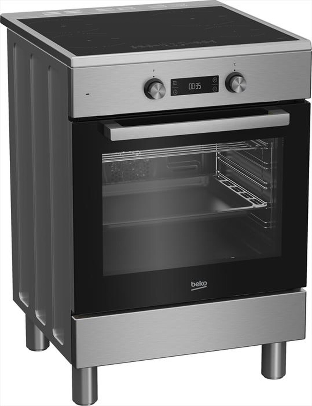 "BEKO - Cucina FSE69300X Classe A-Acciaio inossidabile"