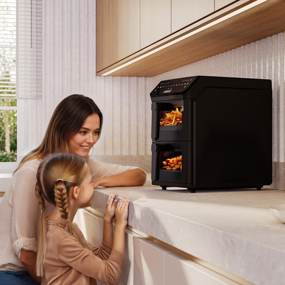 Immagine del prodotto PRINCESS - Friggitrice ad aria DUAL VERTICAL-Nero