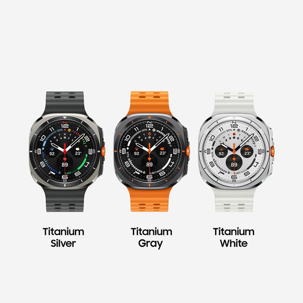 "SAMSUNG - Galaxy Watch Ultra 47mm LTE-TITANIUM GRAY"