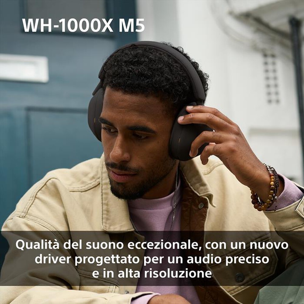 Immagine del prodotto SONY - Cuffie wireless WH1000XM5B.CE7-Nero