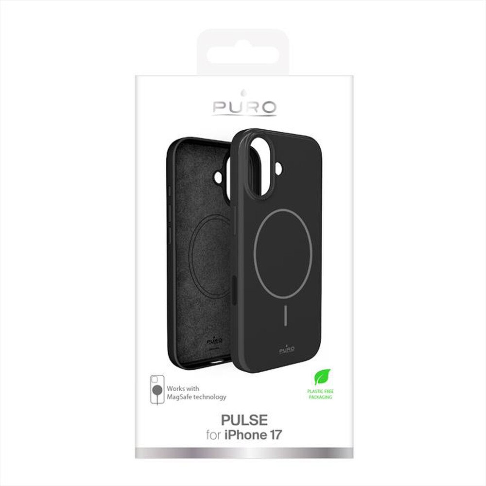 Immagine del prodotto PURO - Cover in PC PULSE per iPhone 17-Nero