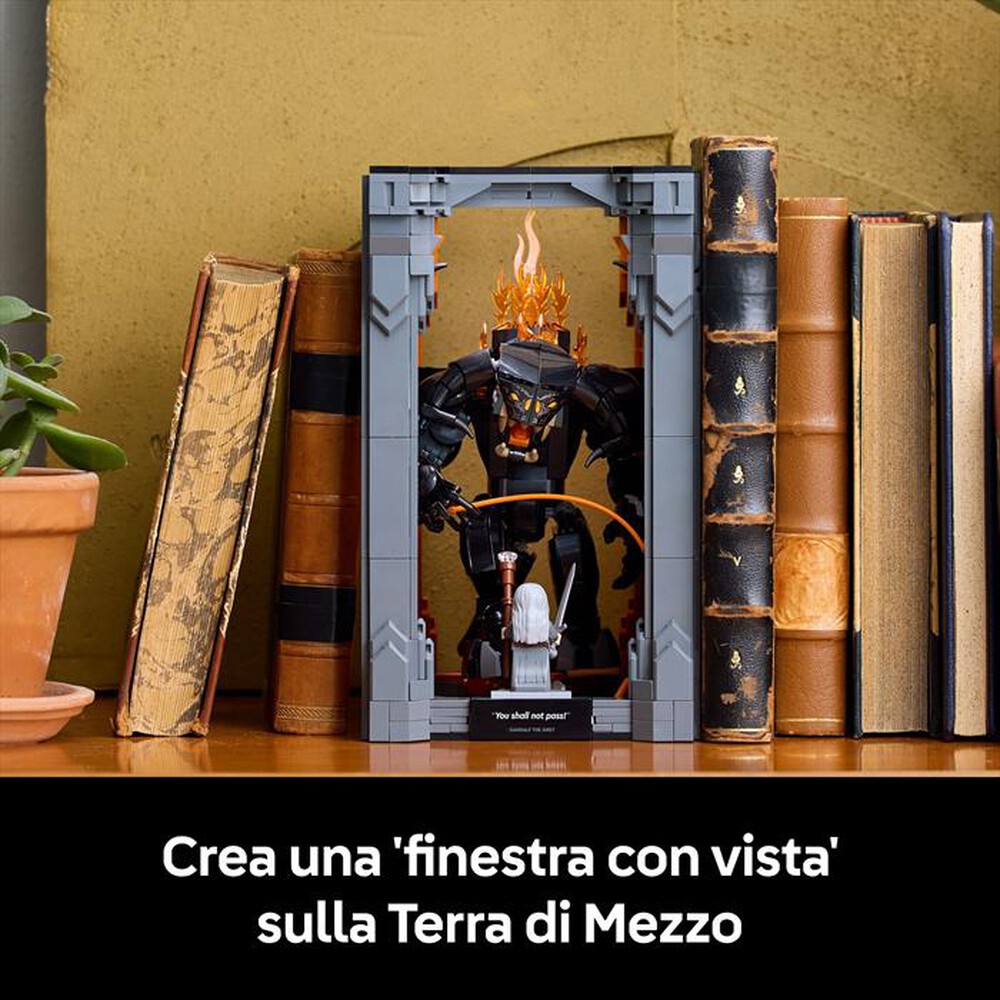 Immagine del prodotto LEGO - ICONS Signore degli Anelli: Book Nook Balrog 10367