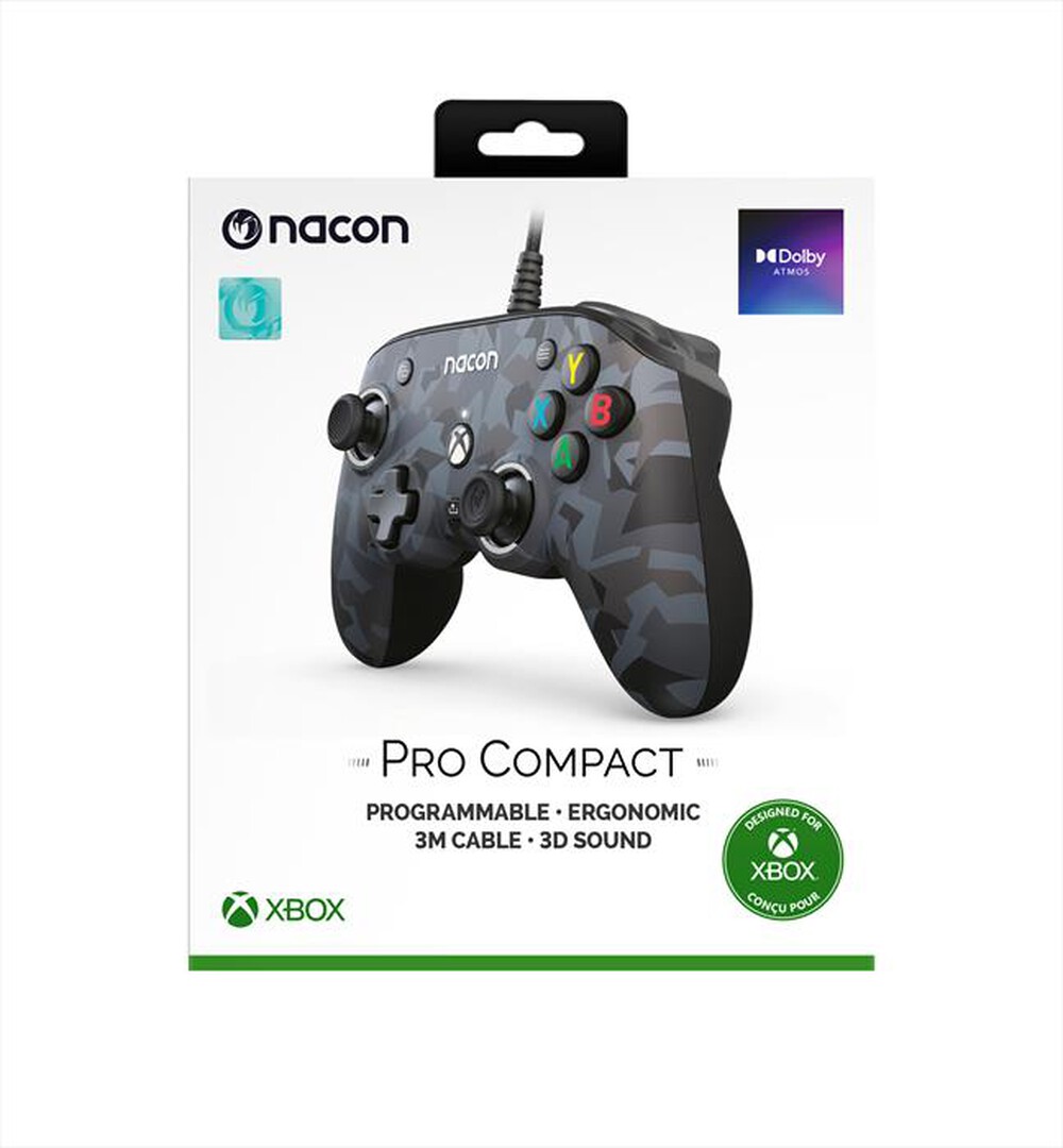 "NACON - OLP COMPACT CONTROLLER PRO XBX-CAMO GREY"