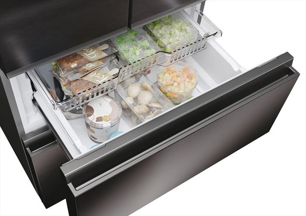 Immagine del prodotto HAIER - Frigorifero combinato HFR3718DNMD Classe D 402lt-Antracite