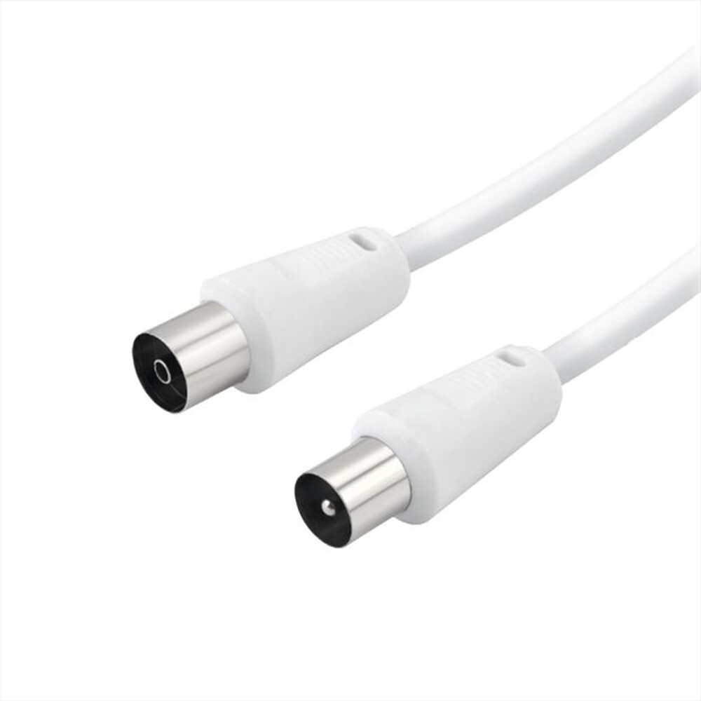 Immagine del prodotto SBS - Cavo Cavo antenna spina-spina >50 dB, 5 m-Bianco