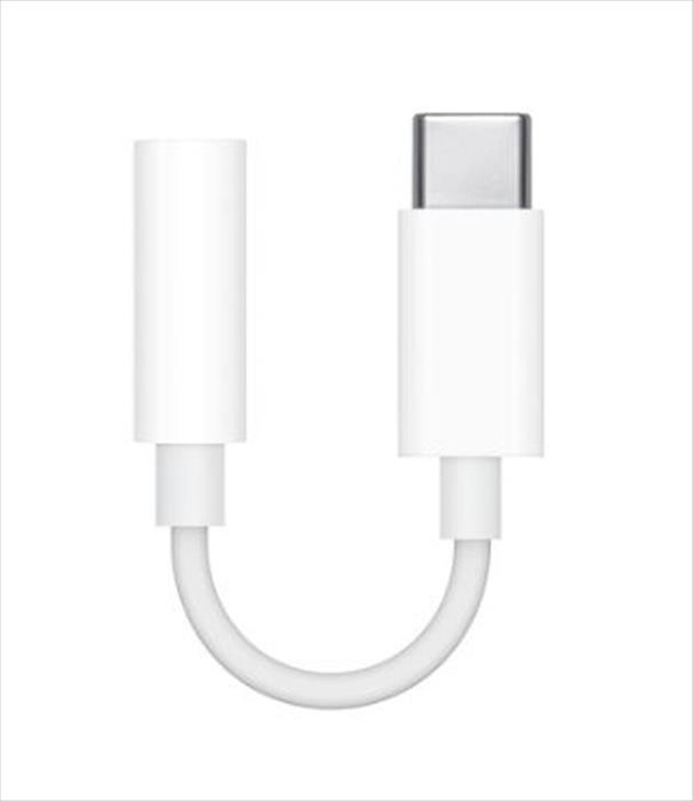 "APPLE - USB-C to 3.5 mm Headphone Jack Adapter-Bianco"