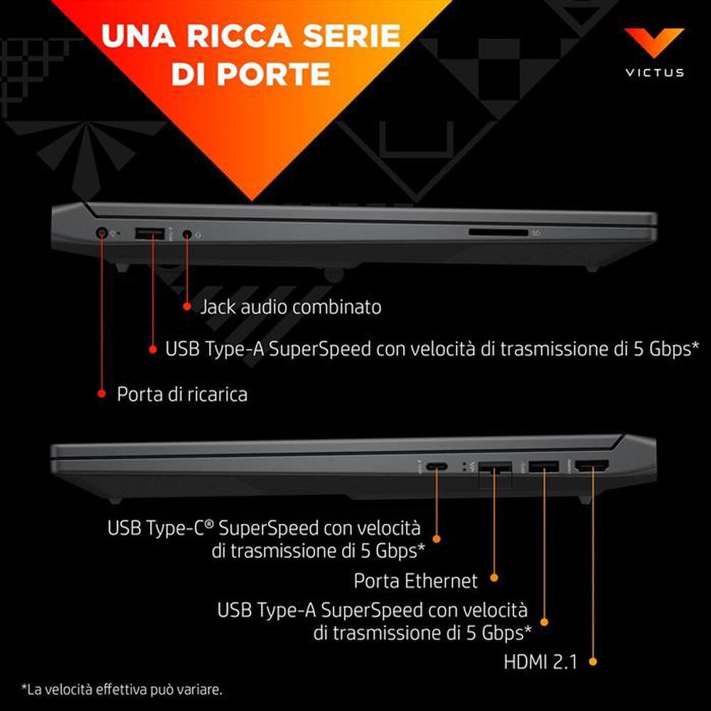 "HP - Notebook VICTUS 15-FA1014NL-Mica Silver"