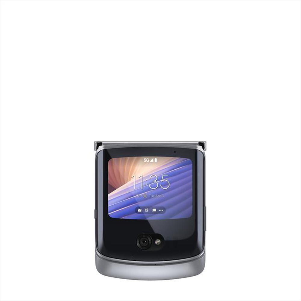 "MOTOROLA - SMARTPHONE RAZR 5G-LIQUID MERCURY (SILVER)"
