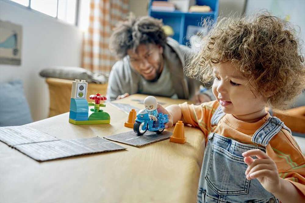 Immagine del prodotto LEGO - DUPLO Motocicletta blu della Polizia - 10471