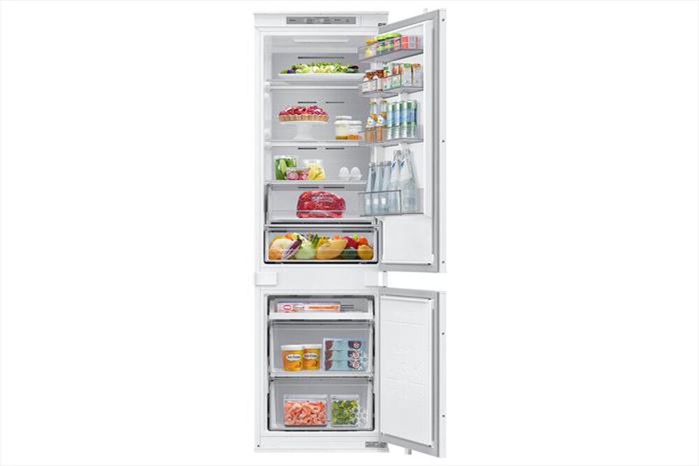 "SAMSUNG - Frigorifero combinato BRB80F26BCS0EF Classe C 264l-bianco"