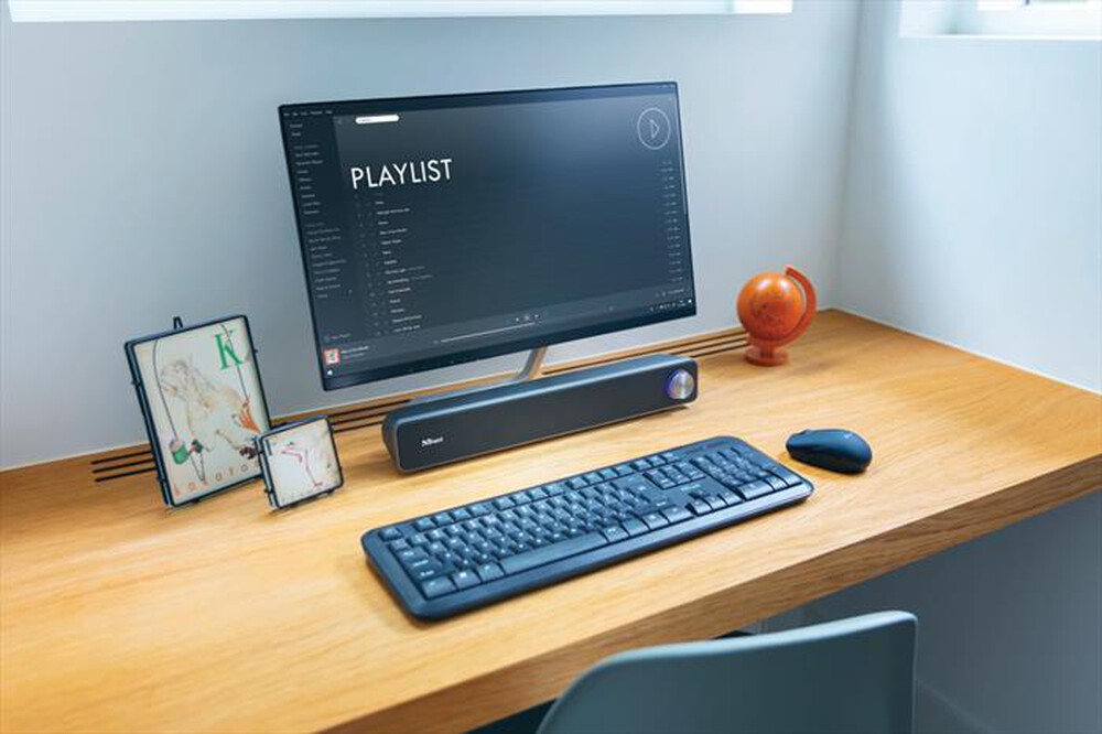 "TRUST - ARYS PC SOUNDBAR-Black/Grey"