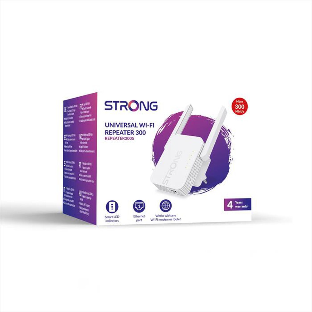 Immagine del prodotto STRONG - Range extender REPEATER300S-BIANCO