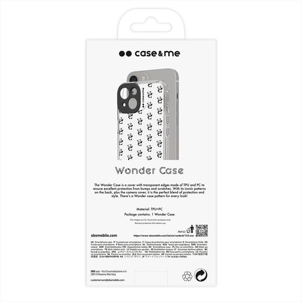 "CASEME - Cover Camera CMCOVCAMIP1361PAN iPhone 13-Panda"