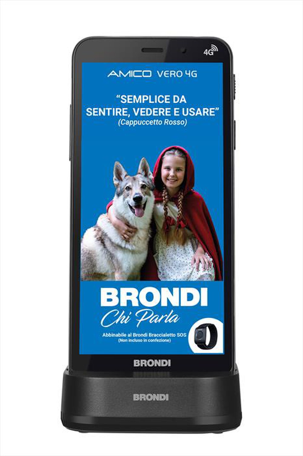 Immagine del prodotto BRONDI - Smartphone AMICO VERO 4G+-BLACK