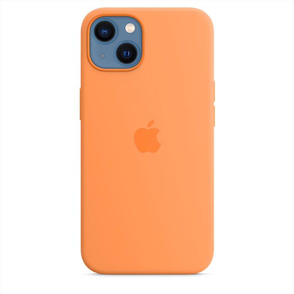 "APPLE - iPhone 13 Silicone Case with MagSafe-Marigold"