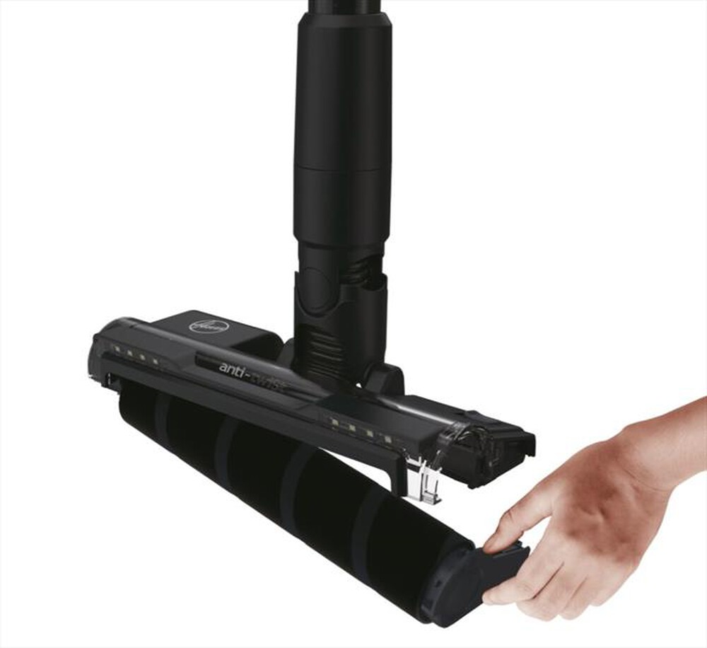 "HOOVER - Aspirapolvere ricaricabile HF401P 011-Nero, Argento"