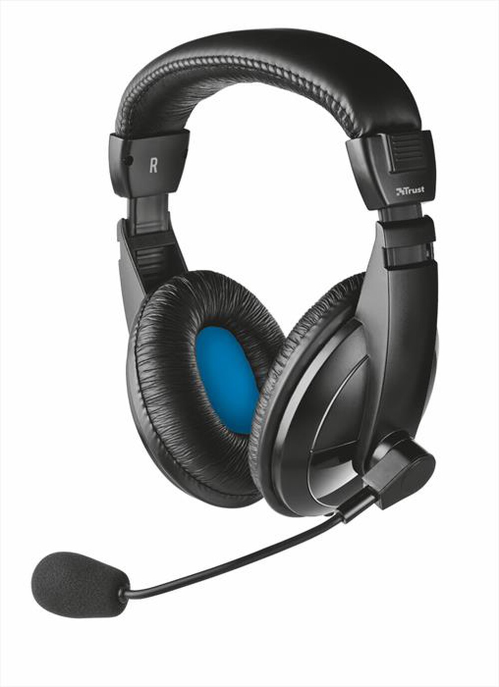 "TRUST - QUASAR  HEADSET-Black"