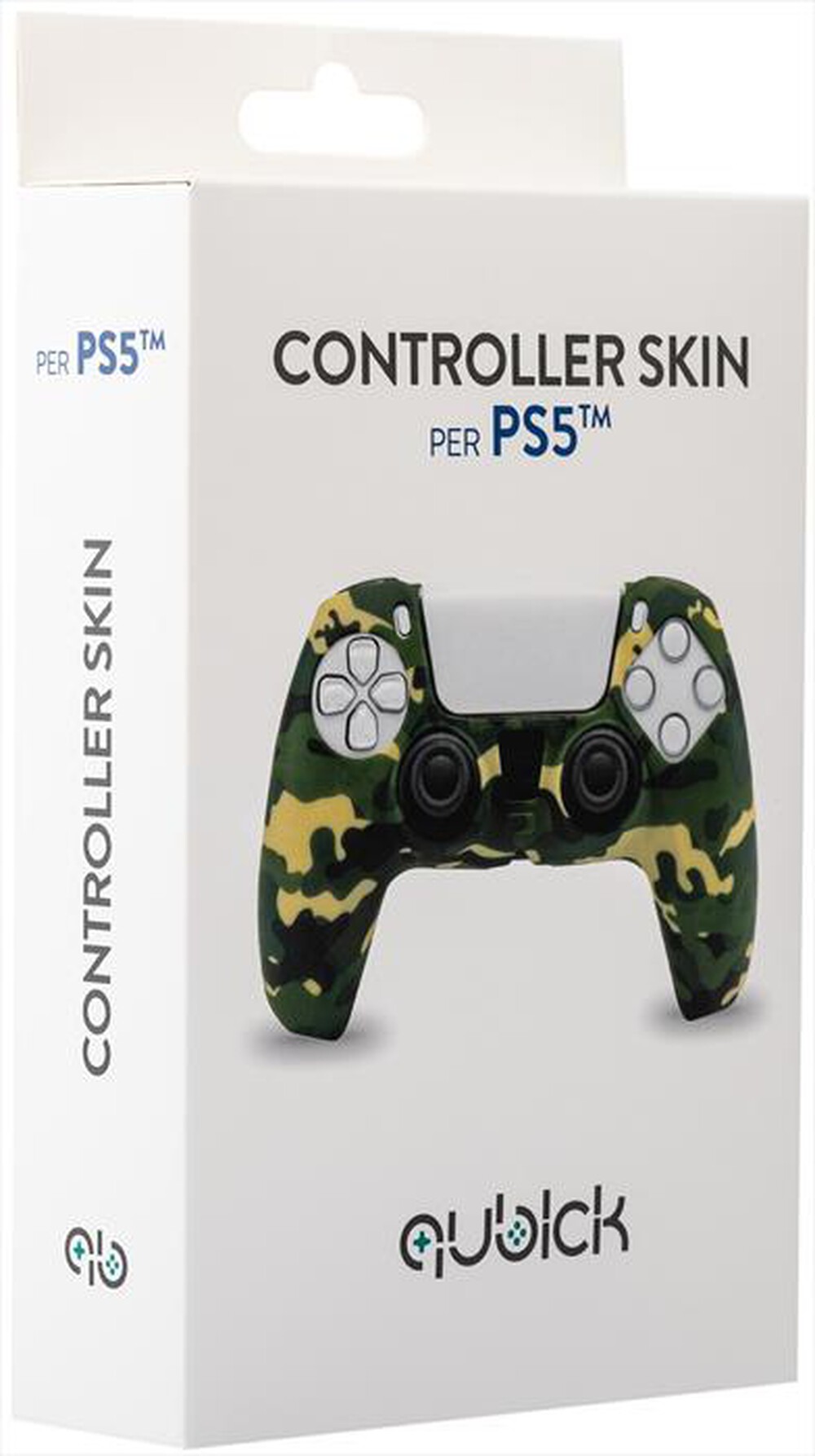 Immagine del prodotto QUBICK - CONTROLLER SKIN JUNGLE CAMO (PS5)