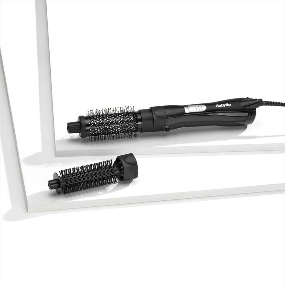 "BABYLISS - Spazzola arriccia capelli AS82E-Nero"