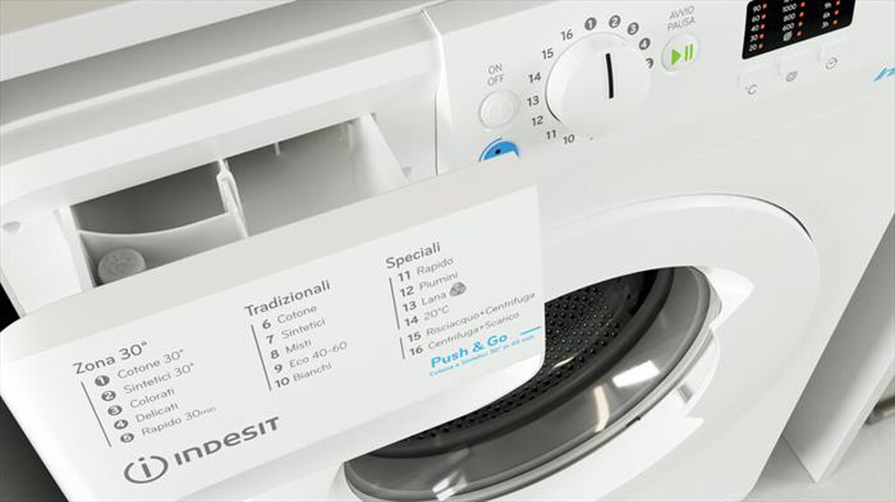 Immagine del prodotto INDESIT - Lavatrice slim BWSA 61251 W IT N 6 Kg Classe F