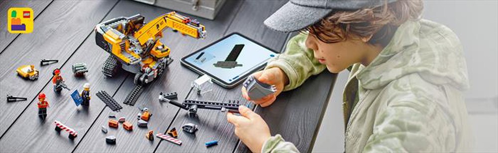 Immagine del prodotto LEGO - CITY BIG VEHICLES Escavatore cantiere giallo 60420