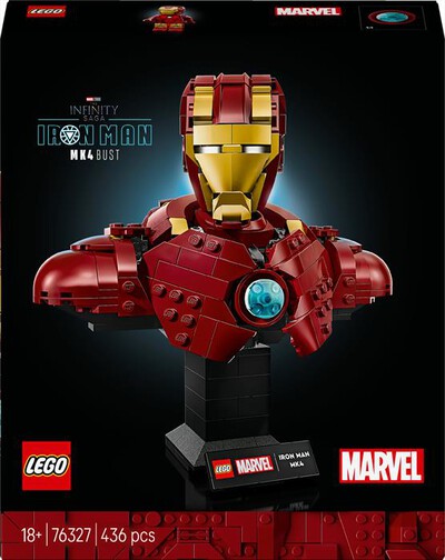 LEGO - MARVEL Busto di Iron Man MK4 - 76327
