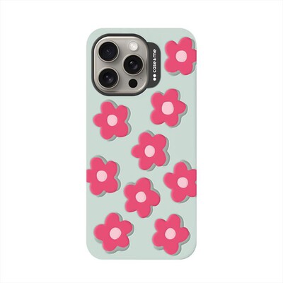CASEME - Cover silicone CMCOVSIL3DIP1567P1 iPhone15 Pro Max-Fiori Fucsia