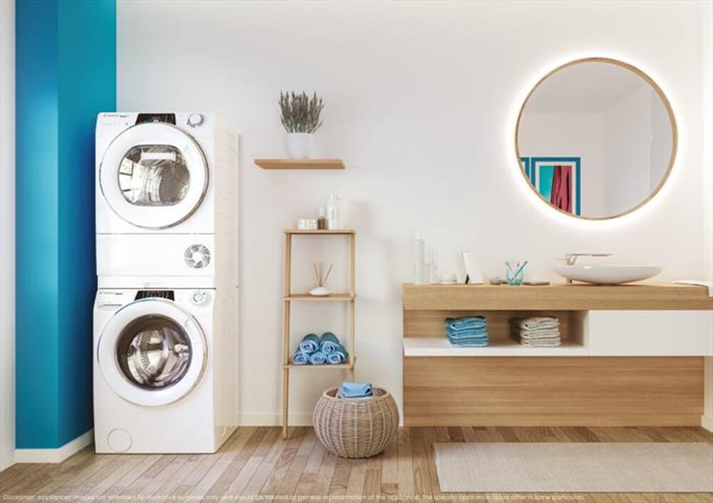 "CANDY - Lavatrice RO14104DWMSE/1-S 10 Kg Classe A-Bianco"