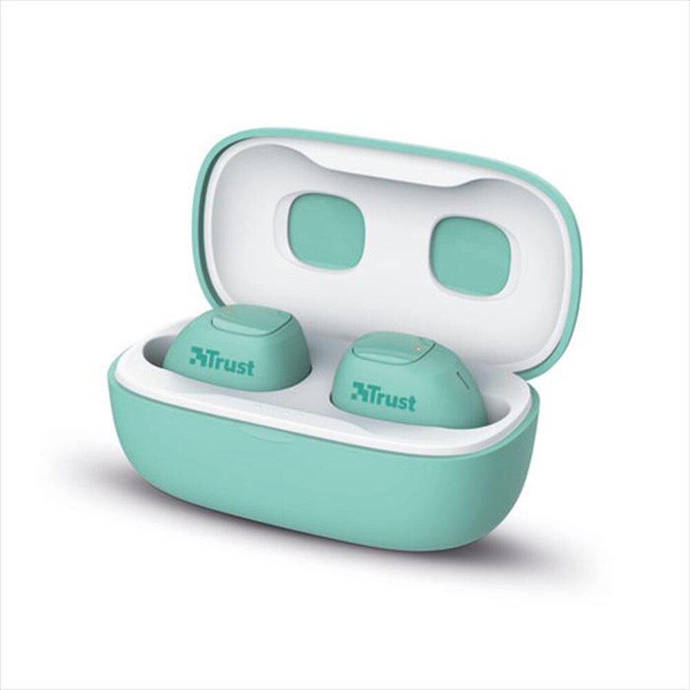 "TRUST - NIKA COMPACT BLUETH EARPHONES MINT-Turquoise"