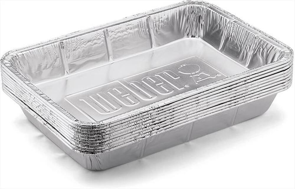 Immagine del prodotto WEBER - VASCHETTE IN ALLUMINIO - 10 PZ-ALLUMINIO