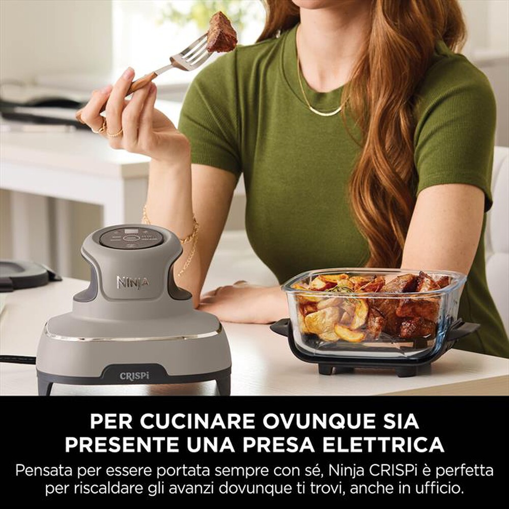 Immagine del prodotto NINJA - FRIGGITRICE AD ARIA IN VETRO PORTATILE CRISPI-Tortora