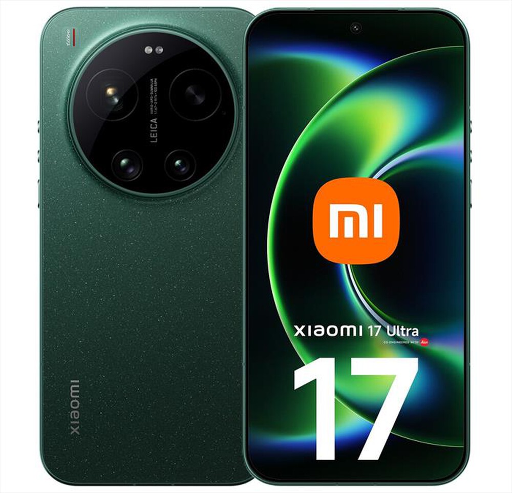 Immagine del prodotto XIAOMI - Smartphone XIAOMI 17 ULTRA 16GB RAM 512GB ROM-Starlit Green